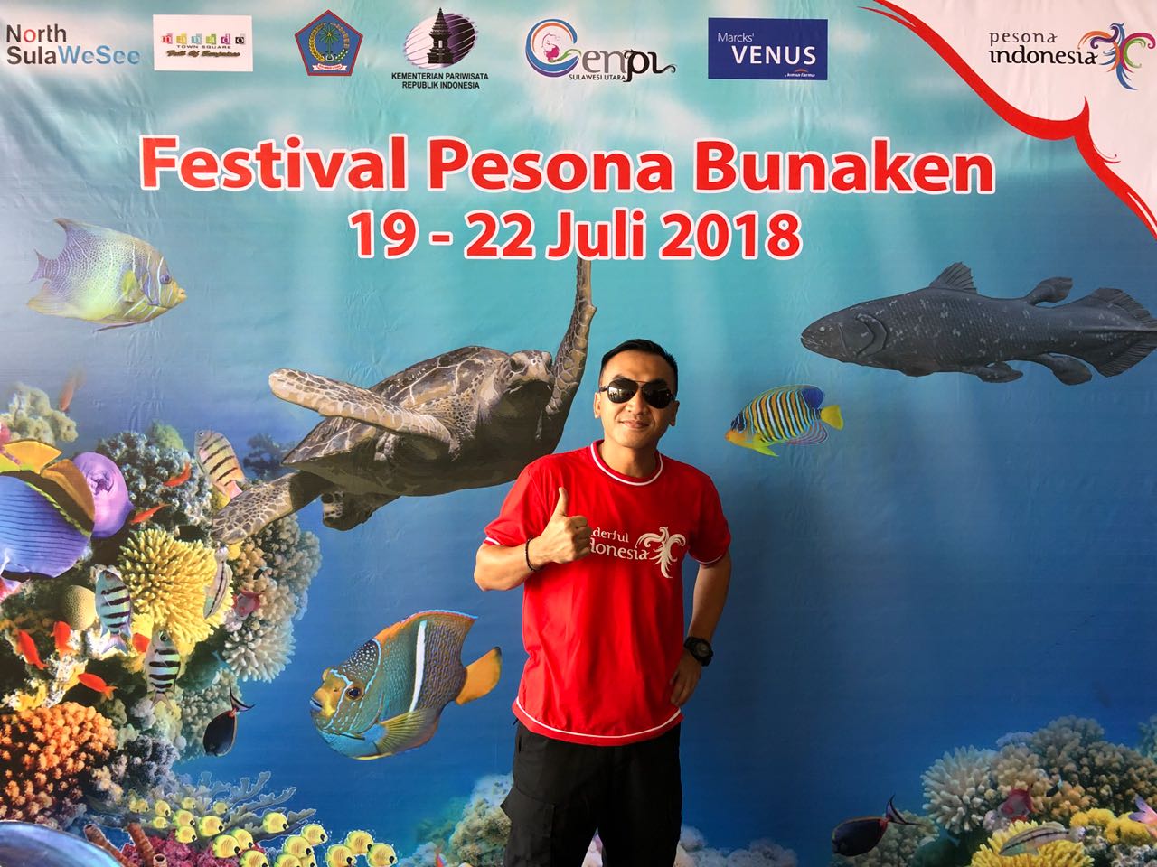 Sudah dibuka, Festival Pesona Bunaken 2018. Ayo tunggu apalagi, cari tiket dan penginapan ya. foto:dispar sulut.