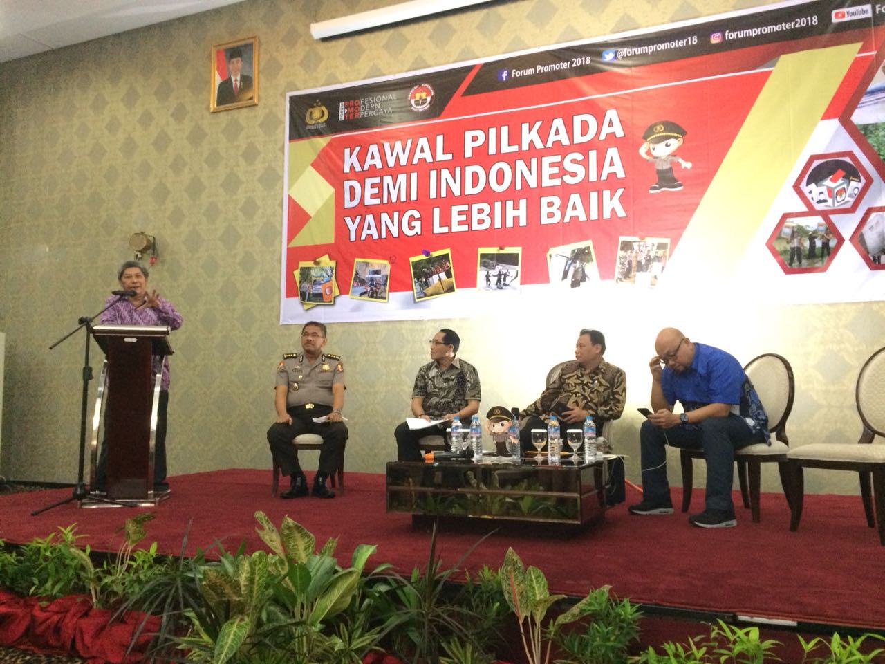 Sebanyak 171 daerah (17 propinsi, 39 kota dan 115 kabupaten) telah menjalankan proses pilkada. Polri bertekad mengawal proses yang berjalan dengan total demi kondisi Indonesia yang lebih baik.