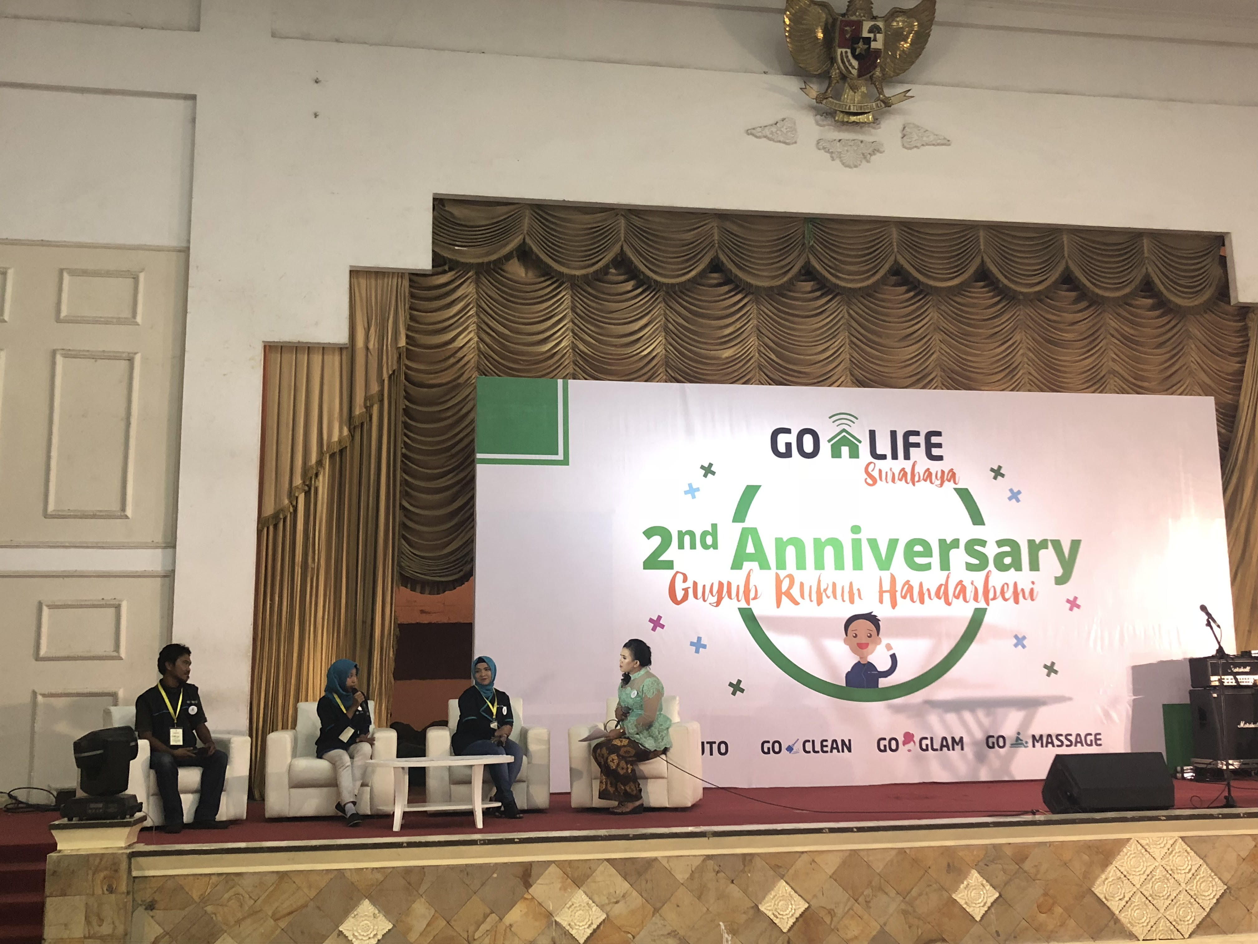 Go-Life Surabaya merayakan dua tahun berkiprah.