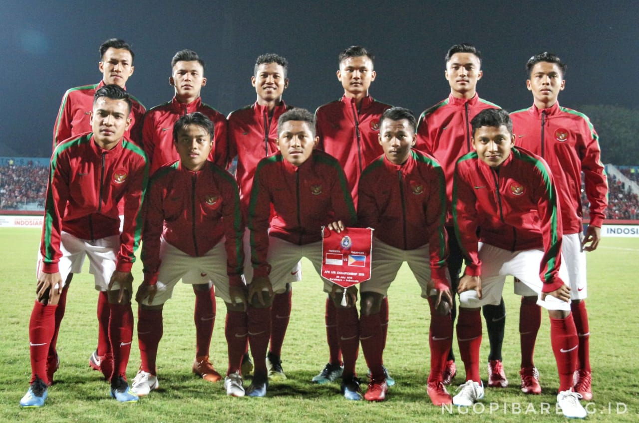 Skuad Timnas Indonesia U-16. (foto: Haris/ngopibareng)