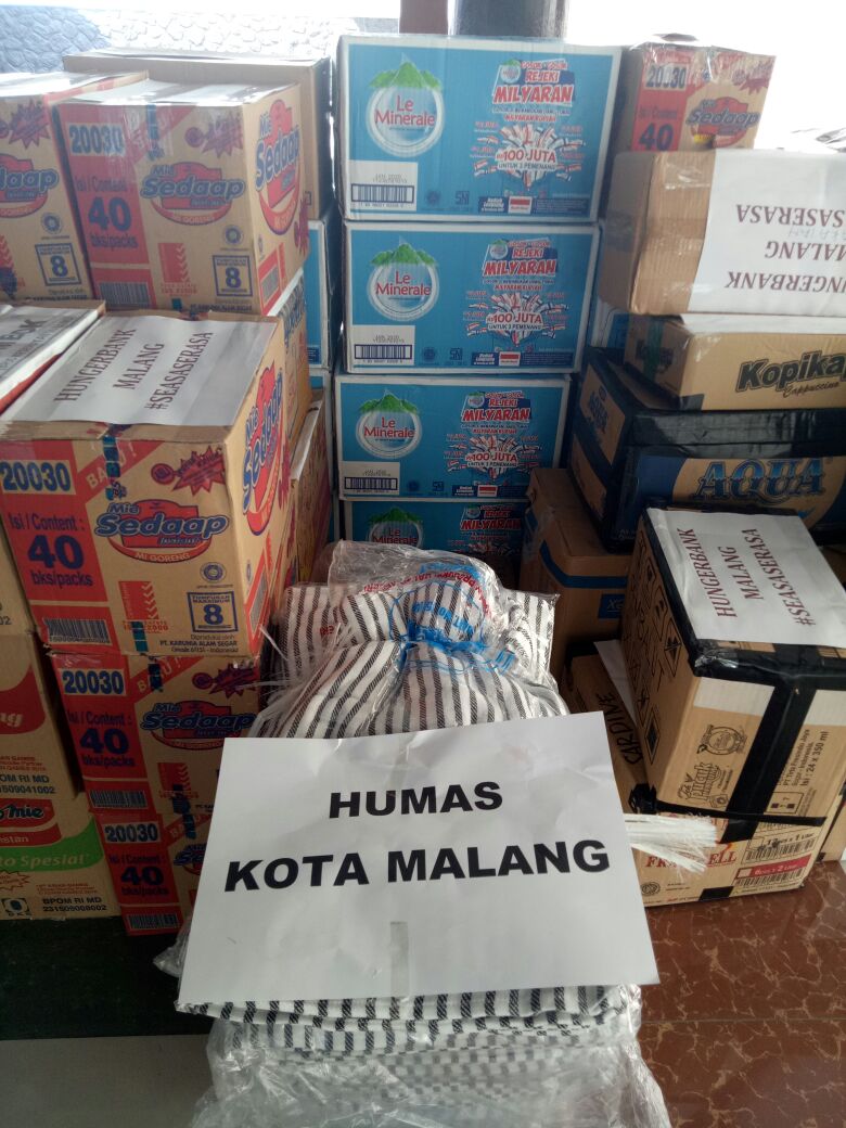 Pemerintah Kota (Pemkot) Malang membuka penggalangan dana untuk membantu masyarakat terdampak Gempa Lombok, Nusa Tenggara Barat (NTB). (Foto: Dokumentasi Pemkot Malang) 