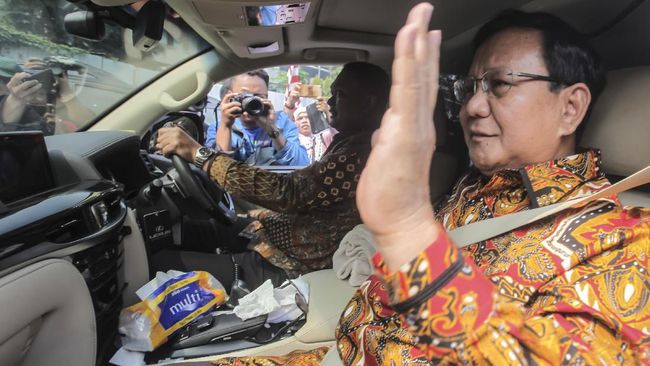 Ketua Umum Partai Gerindra Prabowo Subianto, di Jakarta. Kamis (9/8). (Foto: Antara)