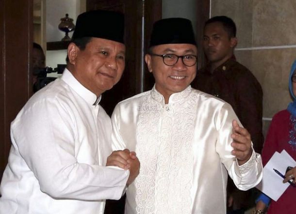 Prabowo Subianto dan Zulkifli Hasan