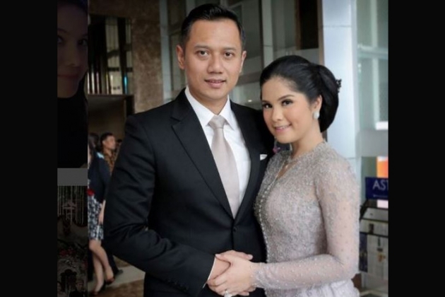 Agus Harimurti Yudhoyono (AHY) dan istri, Annisa Pohan.