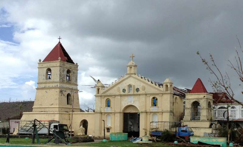 Gereja Katolik kota Balangiga, Filipina. Foto : Kumparan.com