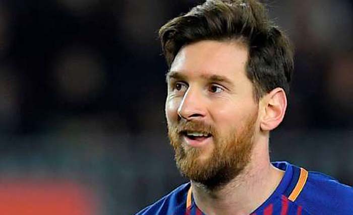 Lionel Messi, bintang Barcelona. (foto: afp)
