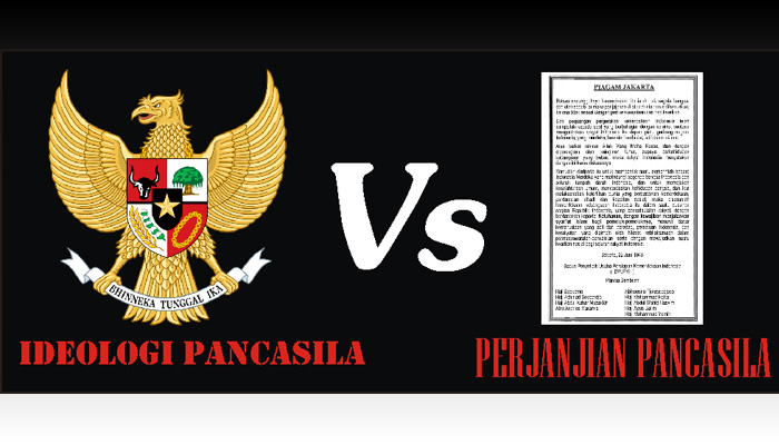Ilustrasi Pancasila dan Piagam Jakarta. (Foto: Ilustrasi)