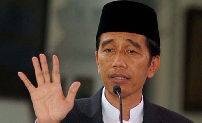  Capres Jokowi mengatakan kriteria ketua timsesnya bukan soal muda atau tua tapi soal gagasan. (foto: dok. ngobar)