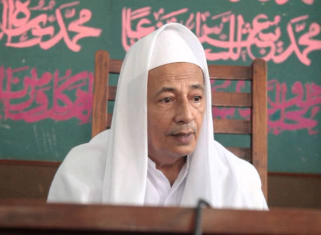 TAUSIYAH: Habib Luthfi bin Yahya dari Pekalongan. (foto: dok ngopibareng.id)