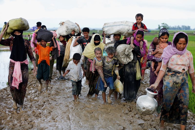 Para pengungsi rohingya. Foto : dok/antara