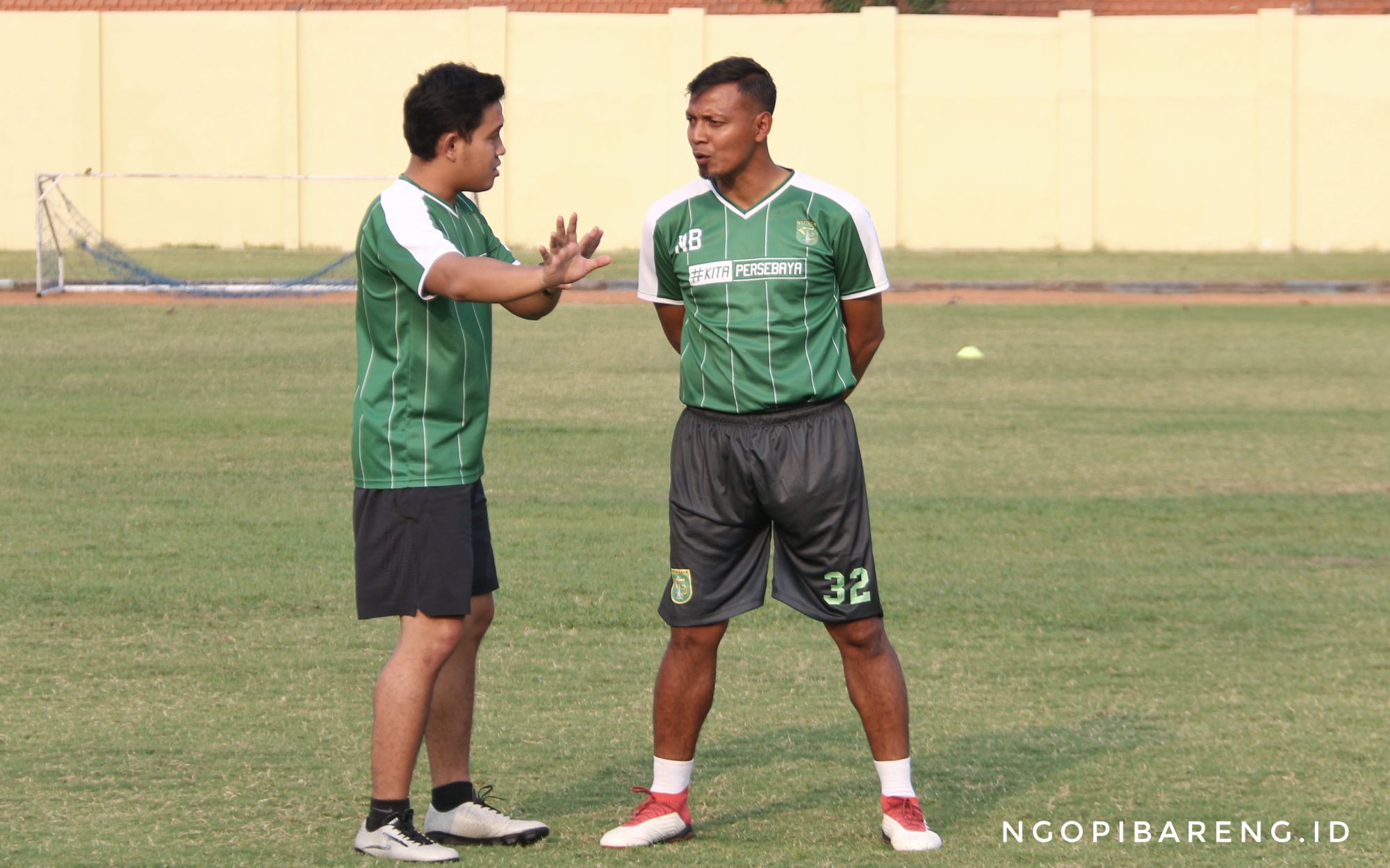 Asisten pelatih Persebaya, Bejo Sugiantoro. (foto: Haris/ngopibareng)