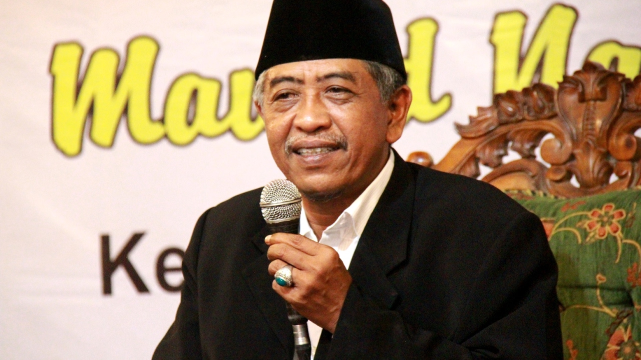 PESAN: KH M. Luqman Hakim, Pengasuh Pondok Pesantren Raudhatul Muhibbin Caringin, Bogor. (foto: dok ngopibareng.id)