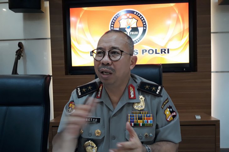 Kepala Divisi Humas Polri Irjen Setyo Wasisto dalam konferensi pers di Jakarta, Senin, 3 September 2018. (Foto: Antara)