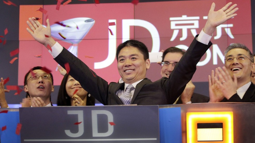 Pimpinan perusahaan e-commerce China, JD.com Richard Liu alias Liu Qiangdong. 