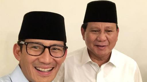 Pasangan Prabowo-Sandi. Foto : dok/antara