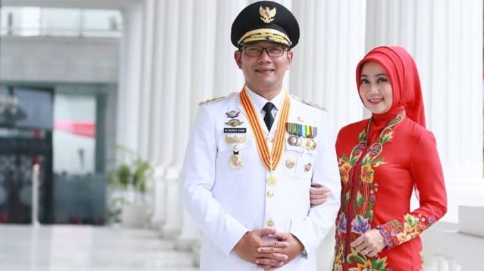 Gubernur Jawa Barat Ridwan Kamil dan istri, Atalia Praratya. Foto: IG/ataliapr.