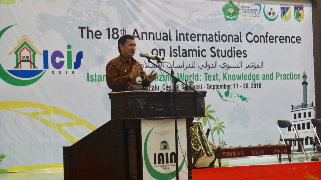 DESAKAN: Pertemuan para sarjana dan pemikir Muslim dalam forum The 18 th Annual International Conference on Islamic Studies (AICIS) di Institut Agama Islam Negeri (IAIN) Palu, Sulawesi Tengah. (foto: aicis for ngopibareng.id)