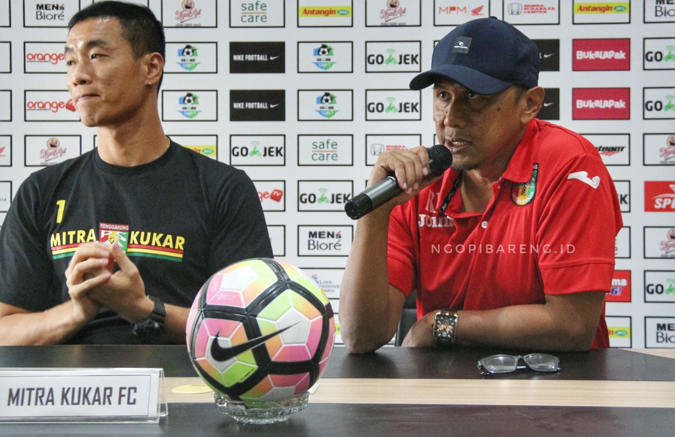 Pelatih Mutra Kukar, Rahmad Darmawan. (Foto: Haris/ngopibareng)