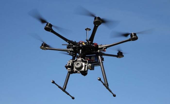 Ilustrasi: Drone DJI Spreading Wings S800 hexacopter. Foto: Antara)