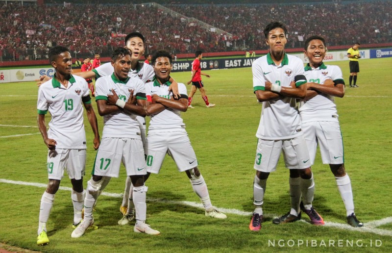 Skuad Timnas Indonesia U-16. (foto: dok. ngopibareng)