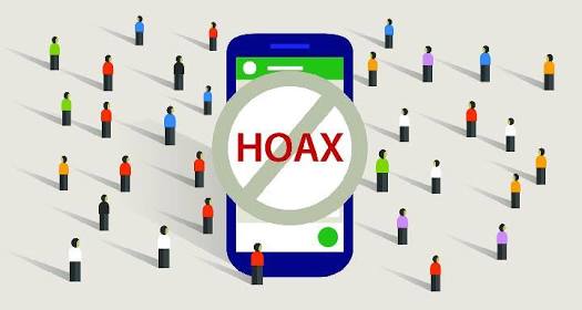 Kampanye anti Hoax. Foto: ilustrasi 