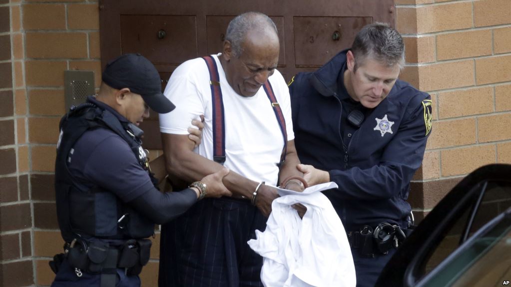 DIBORGOL: aktor Bill Cosby (81) menghadapi hukuman penjara di AS. (foto: curtesy of voa)