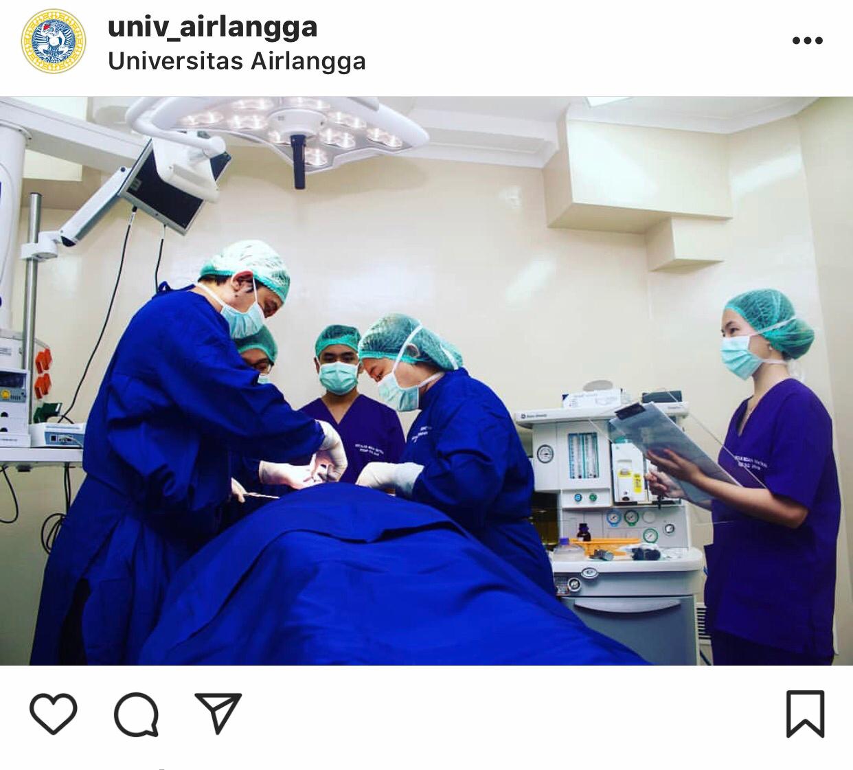 Instagram Universitas Airlangga Surabaya