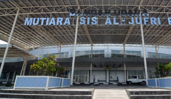 Bandar Udara Mutiara Sis Al Jufri, Palu. (Foto: Antara)