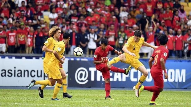 Timnas U-16 akhirnya gagal lolos ke babak selanjutnya setelah ditekuk Australia, 2-3, Senin 1 Oktober 2018. (Foto: AFC)