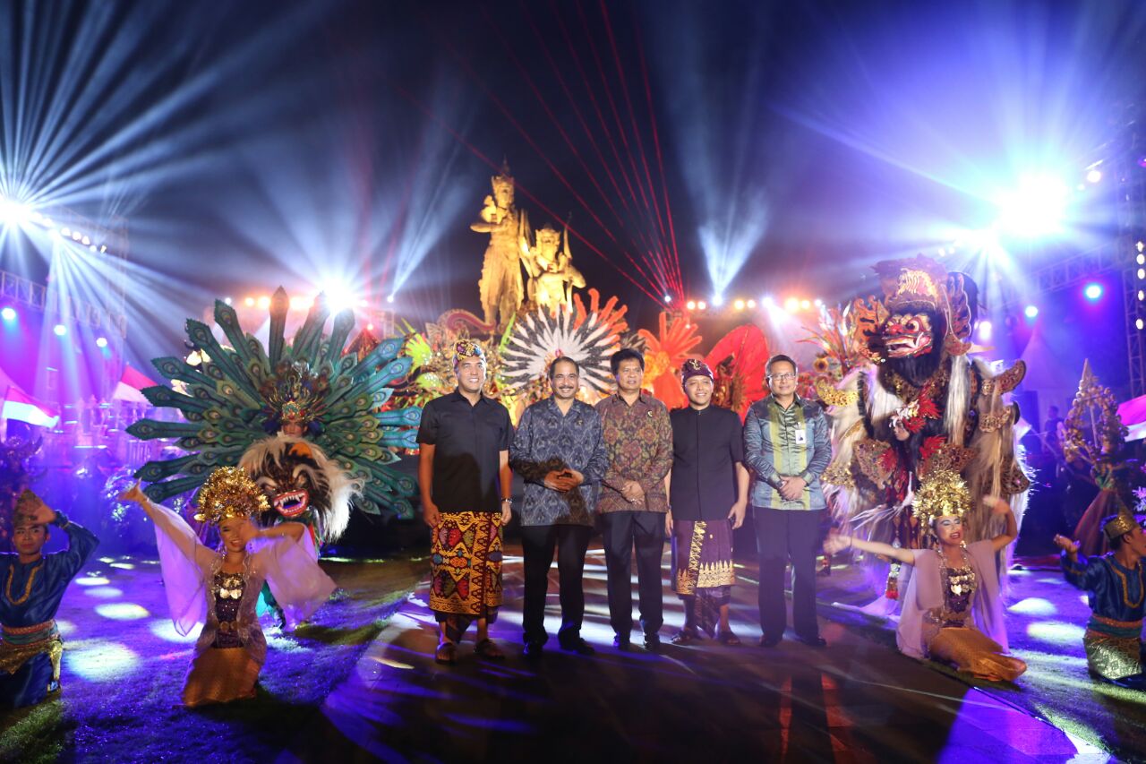 Nusa Dua Fiesta 2018 panggungnya pasti lebih seru dari yang ini. foto:kemenpar
