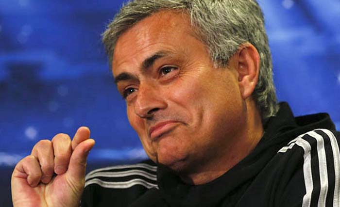 Pelatih Manchester United, Jose Mourinho. (Foto: AFP)