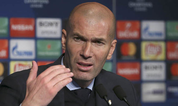 Zinedine Zidane (Daily Express)