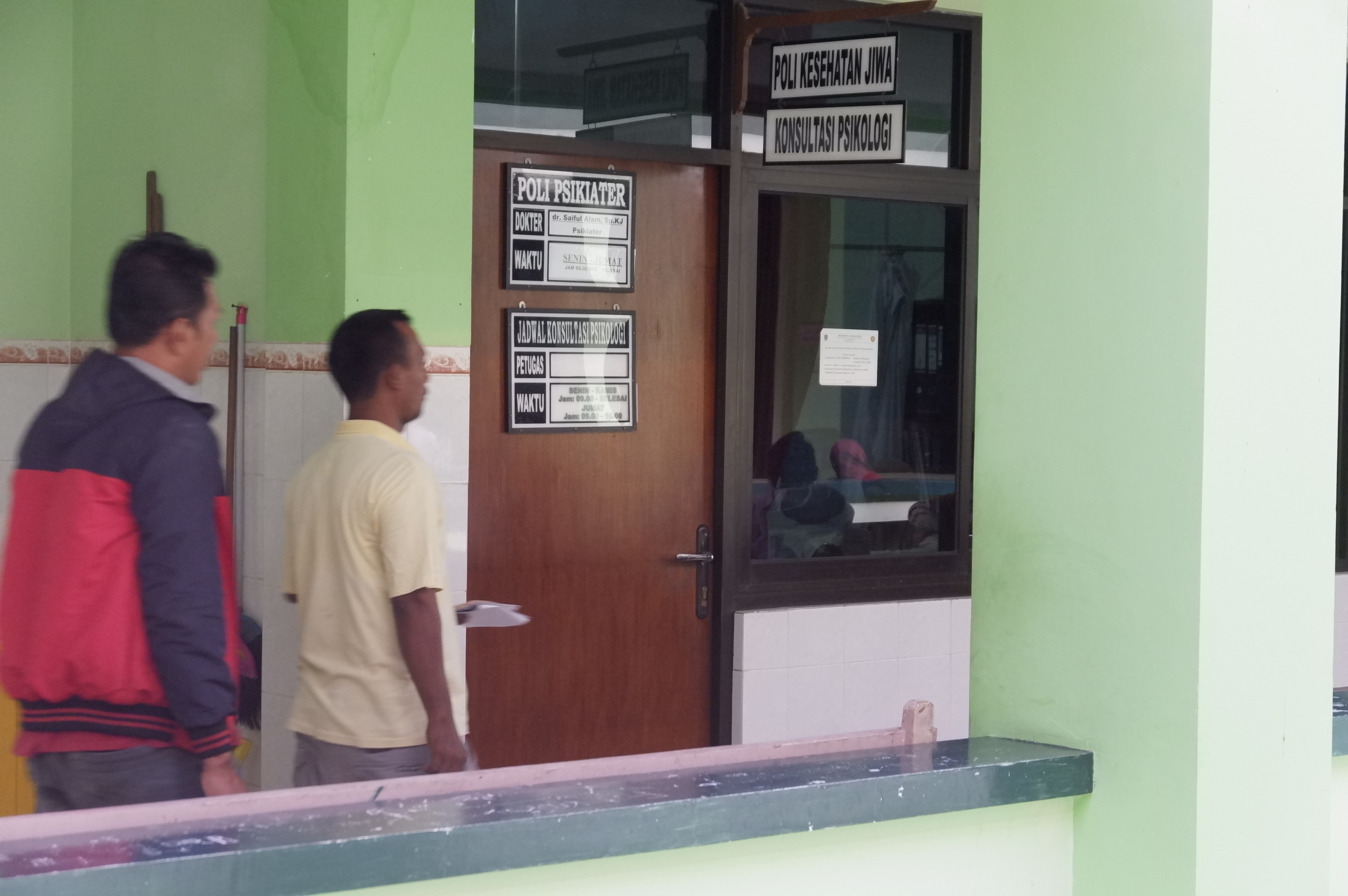 Poli Psikiatri di RSUD dr Moh. Saleh, Kota Probolinggo. (Foto: Ikhsan/ngopibareng.id)
