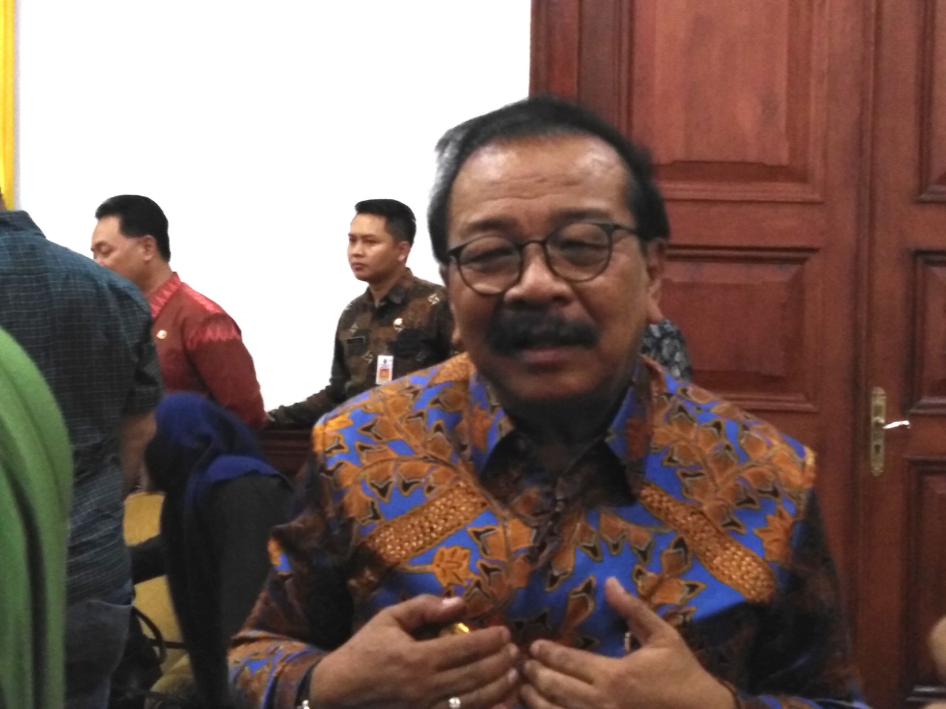 Gubernur Jawa Timur Soekarwo. (foto: farid/ngopibareng.id) 