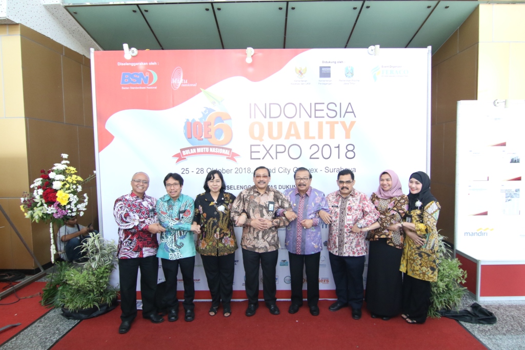 Penghargaan ini diserahkan oleh Kepala BSN, Bambang Prasetya, saat acara pembukaan Bulan Mutu Nasional 2018 di Grand City Convention and Exhibition Surabaya, Kamis, 25 Oktober 2018.