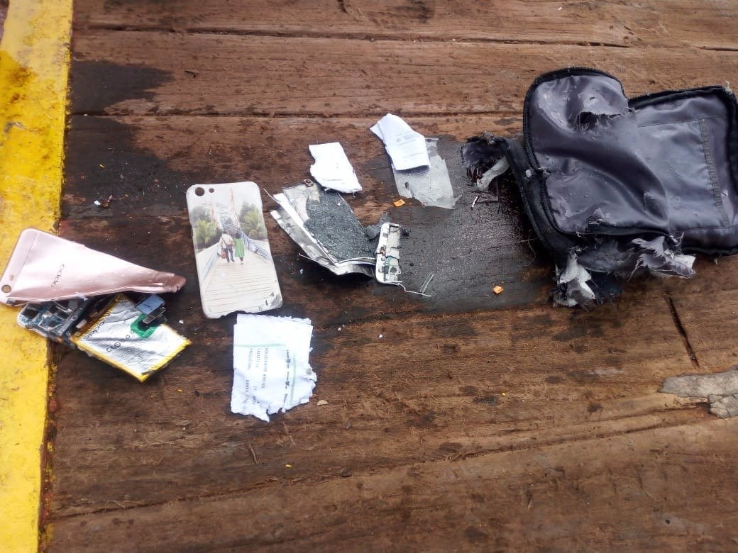 Beberapa barang milik korban Lion Air yang berhasil ditemukan. Foto: istimewa