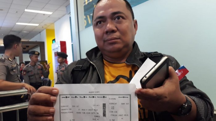 Sony Setiawan, pegawai Kemenkeu yang selamat dari tragedi Lion Air. (Foto: Istimewa)