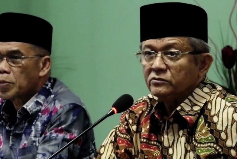 KEPUTUSAN: Anwar Abbas, Ketua PP Muhammadiyah, di Jakarta. (Foto: md for ngopibareng.id) 