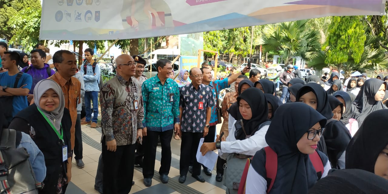 Kepala Badan Kepegawaian Negara (BKN), Bima Haria Wibisana saat di Malang. (Foto: Umar/ngopibareng.id)