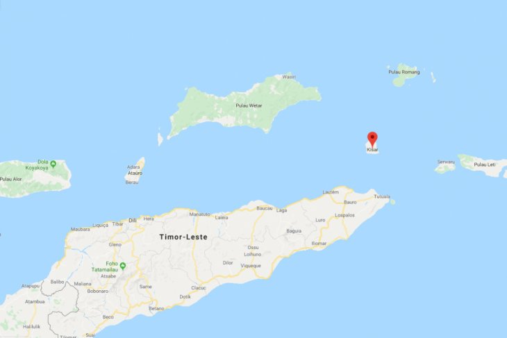 Peta pulau Kisar. Foto: google