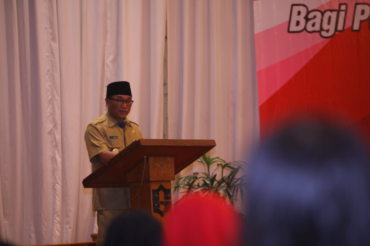 SAMBUTAN: Wakil Wali Kota Malang, Sofyan Edi Jarwoko. (Foto: Pemkot Malang)