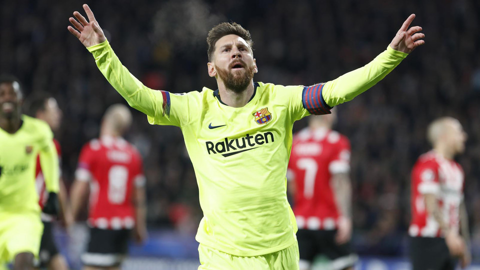 Lionel Messi mencetak satu gol dan satu assist ketika Barcelona membungkam PSV Eindhoven di Matchday 5 Grup B Liga Champions, Kamis 29 November 2018 dinihari tadi. (Foto: fcbarcelona.com)