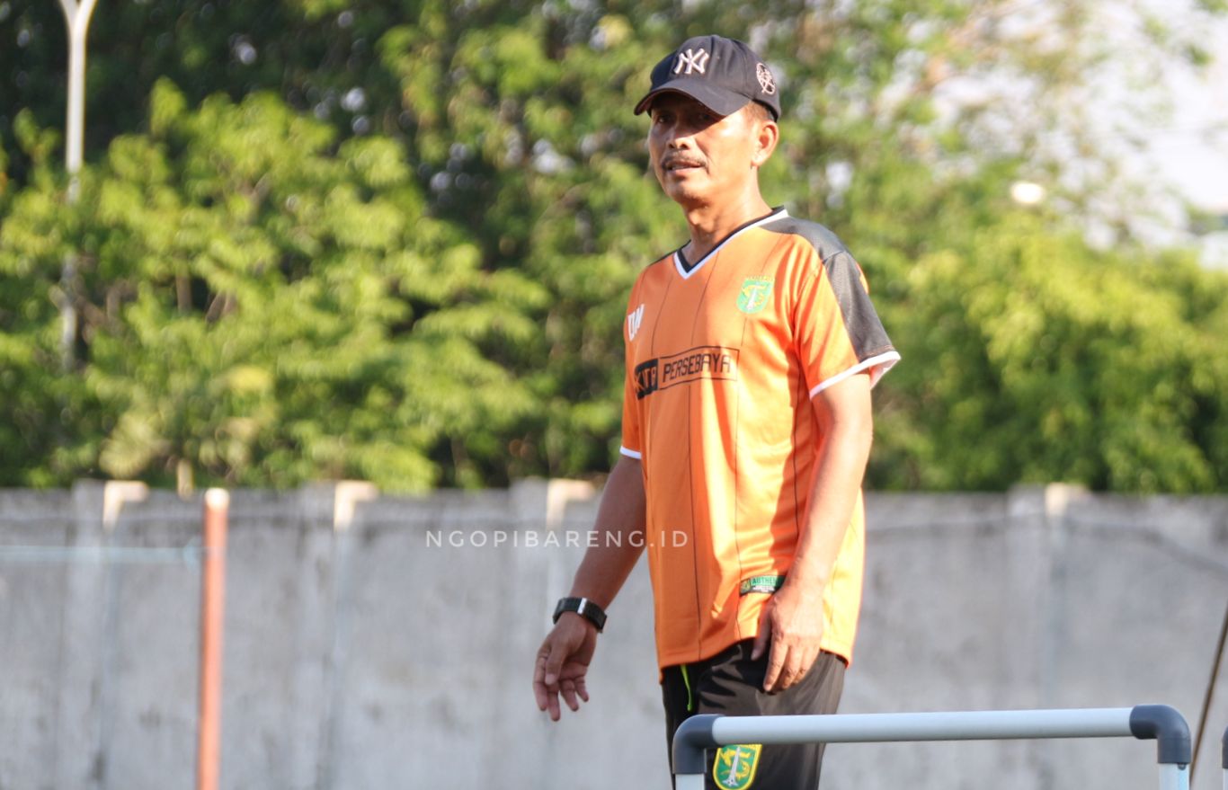 Pelatih Persebaya, Djajang Nurdjaman. (foto: Ngopibareng)