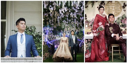 Pernikahan pasangan Crazy Rich Surabayan Jusuf Maruta Cayadi dan Clarissa.