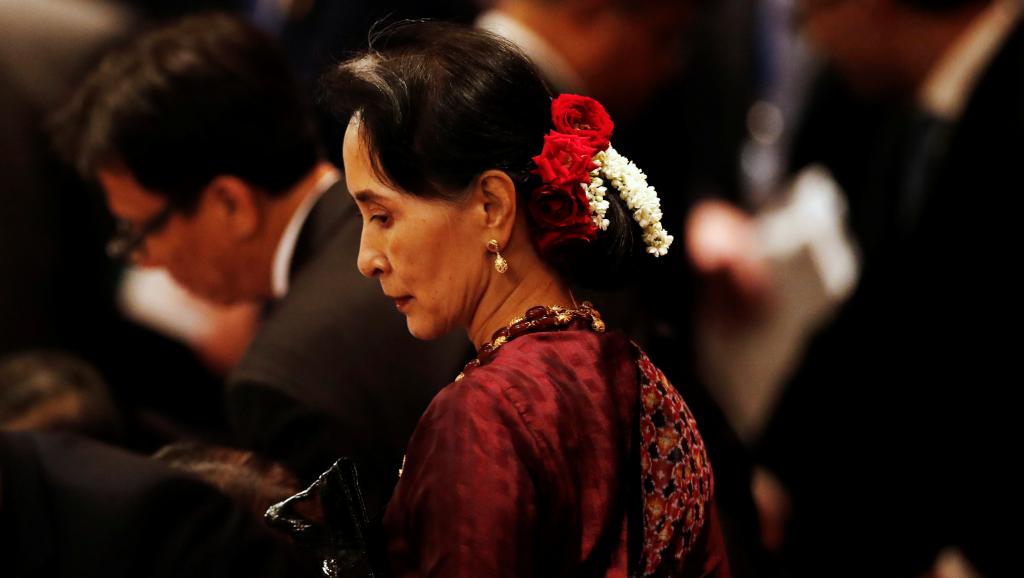 GENOSIDA: Aung San Suu Kyi pernah dielu-elukan sebagai tokoh demokrasi di Myanmar. (Foto: curtesy of bbc)
