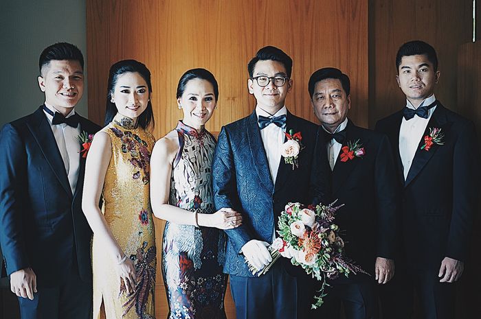 Pasangan  Julius Maruta Cayadi dan finalis Miss Indonesia 2015, Patricia Ellen Setiawan.
