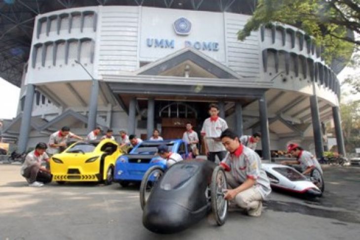 Mobil listrik karya UMM Malang. Foto: antara