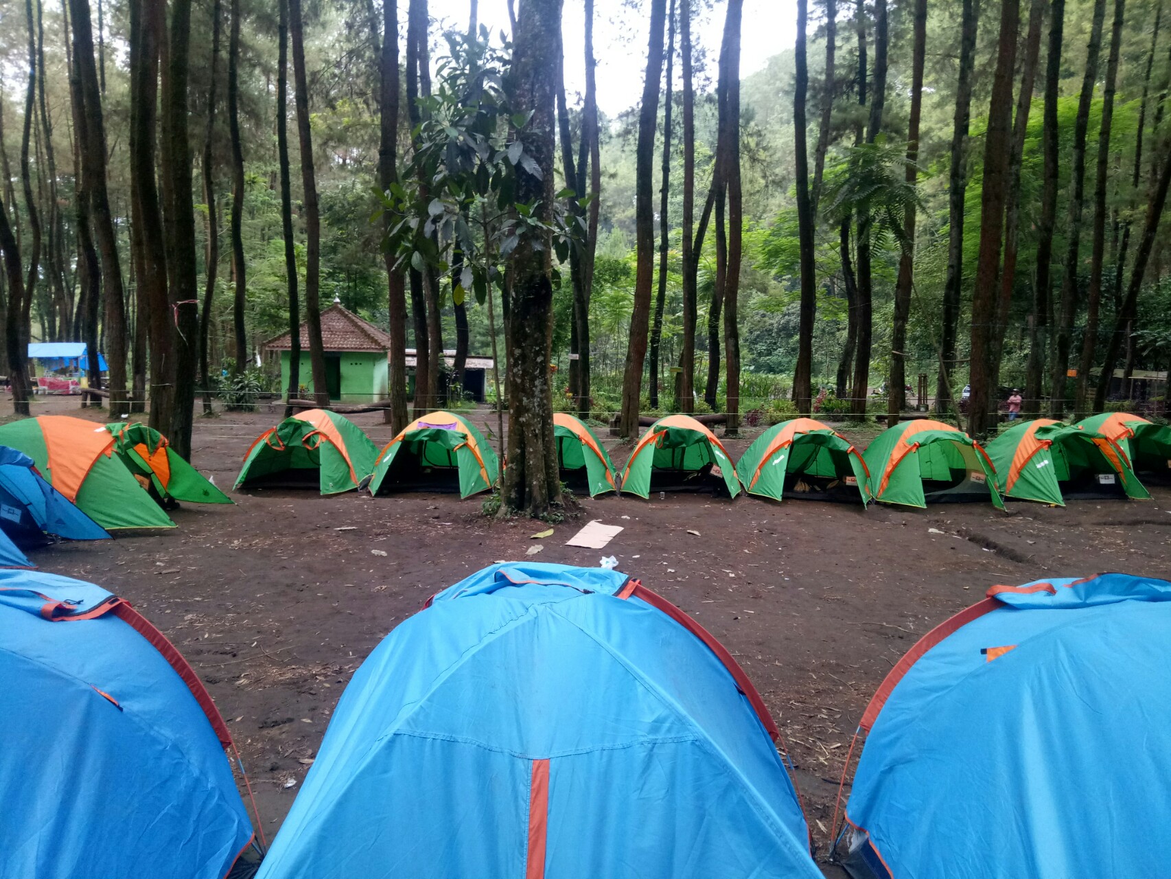 Camping bareng Kotak Band di Malang.