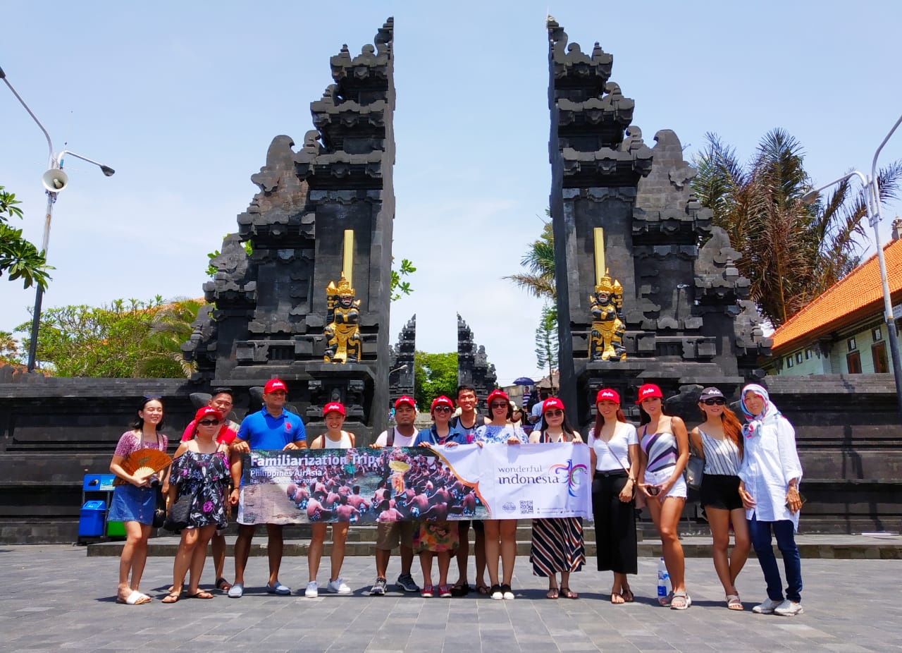 Travel Agent dan Vlogger asal Filipina bekerjasama dengan AirAsia menyelenggarakan Familiarization Trip ke Bali, 9-13 Desember 2018. foto:pesonaindonesia