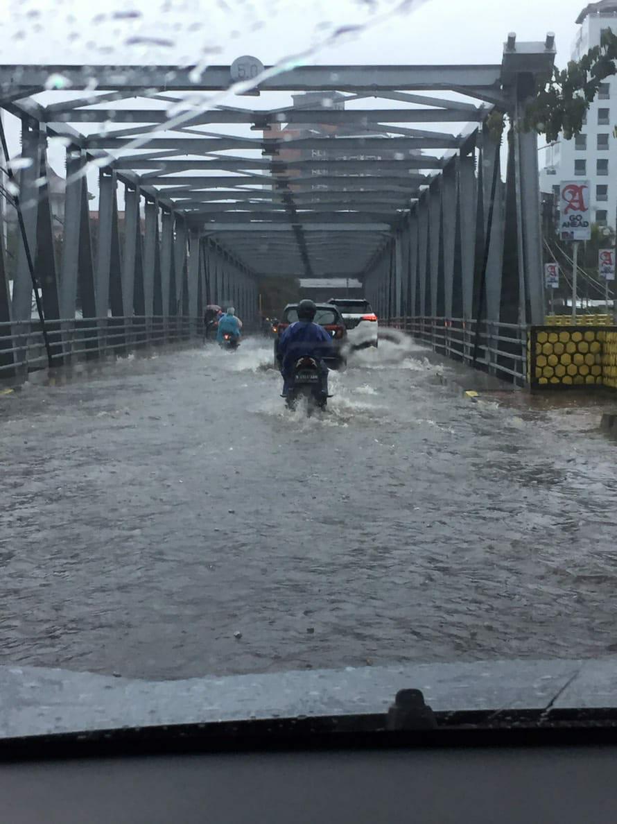 Banjir di Malang. foto:umr